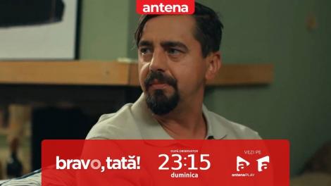 Bravo, tată! | Sezonul 2, episodul 5, 17 martie 2024. Flavius vrea să se angajeze, după ce Cristina i-a sugerat să facă un copil: Vrei să te fofilezi?!