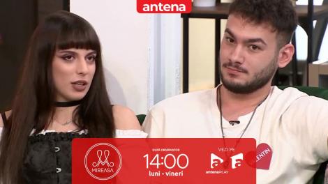 Mireasa sezonul 9, 18 martie 2024. Ce au discutat Antonia și Valentin după vizita mamei concurentei