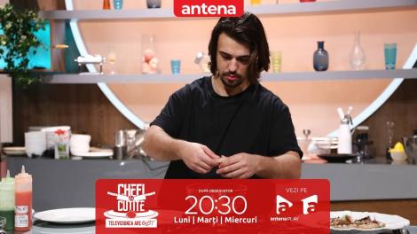 Chefi la cuțite | Sezonul 13, 19 martie 2024. Ellias Di Meglio, preparat inedit pentru jurați! Ce le-a pregătit