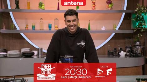 Chefi la cuțite | Sezonul 13, 19 martie 2024. Marius Mlly, cel mai bun tiramisu pentru jurați: Este la fel de dulce ca și mine!