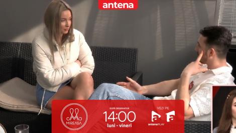 Mireasa sezonul 9, 19 martie 2024. Maria, despre interacțiunea cu Ștefan: Vreau să îl cunosc mai bine!