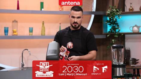 Chefi la cuțite | Sezonul 13, 20 martie 2024. Cosmin Kioran face o pizza puțin diferită pentru cei patru chefi