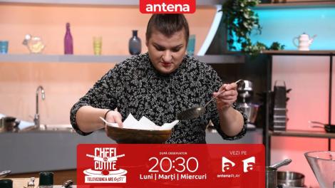 Chefi la cuțite | Sezonul 13, 20 martie 2024. Alexandra Gabriela Veber a suferit de bullying în copilărie: Nu am încredere deloc în mine!