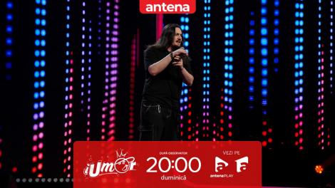 iUmor sezonul 16, 24 martie 2024. Teo Stoian - jurizare