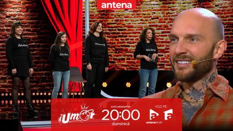 iUmor sezonul 16, 24 martie 2024. Ha-Ha Honeys, moment de improvizație senzațional