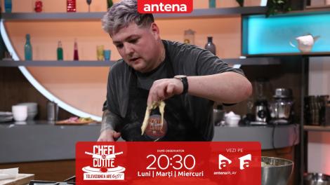 Chefi la cuțite | Sezonul 13, 25 martie 2024. Cristian Partenie, tânărul care a făcut shaorma de 47 de kilograme, i-a uimit pe jurați