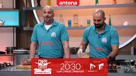 Chefi la cuțite | Sezonul 13, 25 martie 2024. Cătălin și Radu, „îngerii” care pun aripi copiilor nevăzători sau cu probleme: „Am ajutat peste 50.000 de copii în mod gratuit”