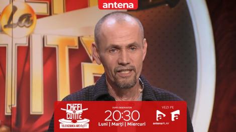 Chefi la cuțite | Sezonul 13, 25 martie 2024. Varză a revenit la show-ul culinar! Ce rețetă a pregătit comediantul: ”Dacă nu e bine, mă întorc și săptămâna viitoare!”