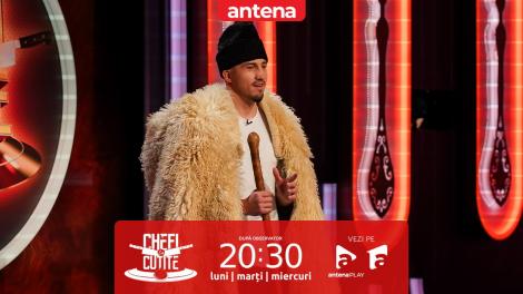 Chefi la cuțite | Sezonul 13, 27 martie 2024. Bogdan Năstase, luptător de K1, a venit îmbrăcat în cioban în fața chefilor