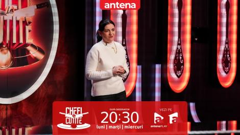 Chefi la cuțite | Sezonul 13, 27 martie 2024. Dumitrescu Angelica i-a impresionat pe jurați cu rețeta sa, deși e coafetar de doar patru luni