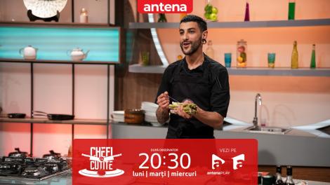 Chefi la cuțite | Sezonul 13, 27 martie 2024. Andrea Recaldin, un chef italian căruia îi plac provocările: Mă consider extrem de hiperactiv!