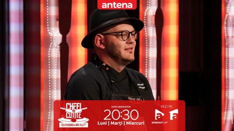 Chefi la cuțite | Sezonul 13, 1 aprilie 2024. Mario Mădălin Dumitru a stârnit discuții aprinse la masa juraților: Vreau să câștigi!