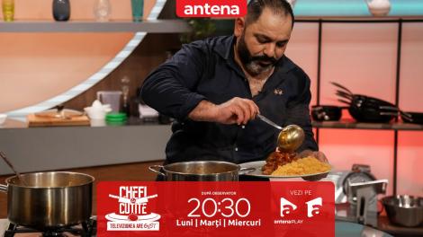 Chefi la cuțite | Sezonul 13, 3 aprilie 2024. Povestea cascadorului Mohamed Jbara: Oamenii care aduceau mâncare la câini, îmi aduceau și mie!