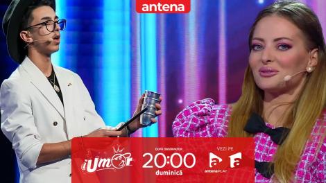 iUmor sezonul 16, 7 aprilie 2024. Magicianul Andrei Magus s-a dat singur de gol! Jurații nu au fost deloc impresionați