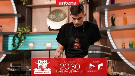 Chefi la cuțite | Sezonul 13, 8 aprilie 2024. Andrei Olaru face prăjituri de la vârsta de 7 ani! Jurații au fost impresionați de talentul său!