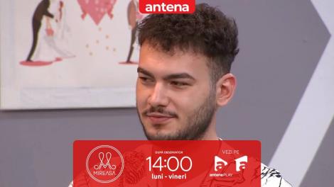 Mireasa sezonul 9, 9 aprilie 2024. Valentin și Elena, din ce în ce mai apropiați: Nu suntem într-o cunoaștere!