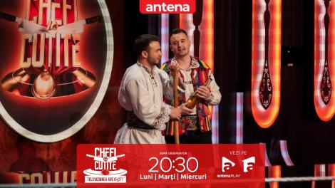 Chefi la cuțite | Sezonul 13, 9 aprilie 2024. Frații Rareș și Mihai Turda vor să-i cucerească pe chefi cu o rețetă românească sănătoasă!