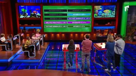 Ești mai deștept decât un copil de clasa a V-a? | Sezonul 2, 12 aprilie 2024. Dj Deny și Alex Furman au câștigat 15.000 de lei pentru visul lui Răzvan!