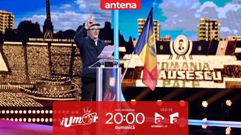 iUmor sezonul 16, 14 aprilie 2024. Angel Popescu l-a adus la viață pe Nicolae Ceausescu! Ce a avut de zis la adresa președintelui Klaus Iohannis