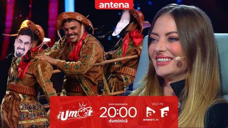iUmor sezonul 16, 14 aprilie 2024. Edu Boneco, miriapodul dansator! Bordea: Ce satană e ăsta?