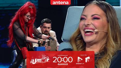 iUmor sezonul 16, 14 aprilie 2024. Karenna l-a luat pe Cosmin Natanticu pe scenă! Ce s-a întâmplat după: Ce cuplu frumos!