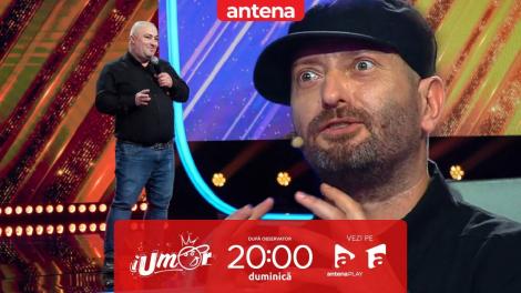 iUmor sezonul 16, 14 aprilie 2024. Adrian Balaban s-a pierdut pe scenă din cauza emoțiilor! Ce a făcut Cheloo