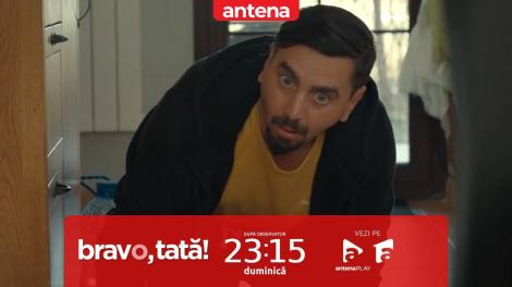 Bravo, tată! | Sezonul 2, episodul 8, 14 aprilie 2024. Flavius, speriat că fiica cea mare s-a sărutat cu un băiat: Dacă rămâne gravidă?