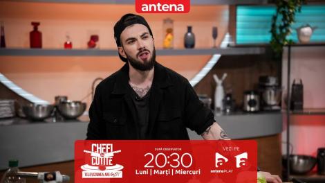 Chefi la cuțite | Sezonul 13, 15 aprilie 2024. Andrei Bortulini și Marian Oprea, doi bucătari care le-au stins lumina chefilor! Ce au gătit