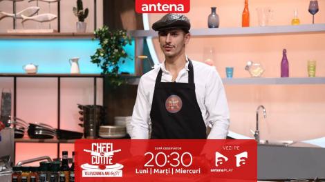 Chefi la cuțite | Sezonul 13, 15 aprilie 2024. Gabriel Mițoc, super preparat pentru cei patru jurați
