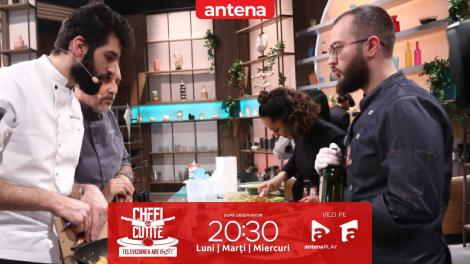 Chefi la cuțite | Sezonul 13, 17 aprilie 2024. Degustare cu emoții pentru concurenți! Ce au găsit jurații în farfuria lui Cătălin Țociu