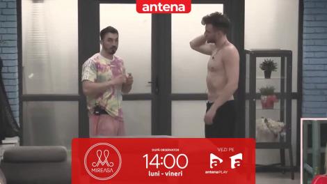 Mireasa sezonul 9, 17 aprilie 2024. Ștefan și Cristian, discuții din responsabilităților pentru curățenie