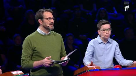 Ești mai deștept decât un copil de clasa a V-a? | Sezonul 2, 19 aprilie 2024. Ovidiu Buta și Joaquin au câștigat suma de 15 000 de lei