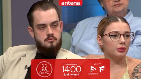 Mireasa Sezonul 9, 19 aprilie 2024. Cristina susține că starea ei nu are legătură cu mărturisirile lui Alexandru