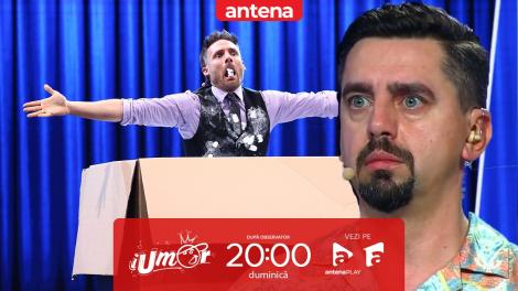 iUmor sezonul 16, 21 aprilie 2024. Eric Leclerc, moment de magie: Așa putea fi Bordea dacă avea păr!
