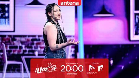 iUmor sezonul 16, 21 aprilie 2024. Alexandra Pasăre - jurizare