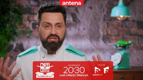 Chefi la cuțite | Sezonul 13, 23 aprilie 2024. Cum a reacționat chef Orlando Zaharia când a văzut ce făcea Cătălin Țociu la bancul de lucru