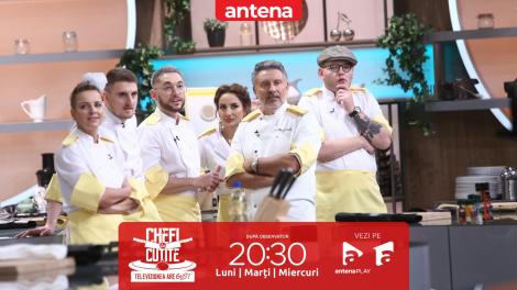 Chefi la cuțite | Sezonul 13, 24 aprilie 2024. Au ieșit scântei între Alexandru Sautner și Ștefan Popescu! Ce a urmat în platou când Irina Fodor și-a făcut apariția