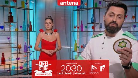 Chefi la cuțite | Sezonul 13, 24 aprilie 2024. Chef Orlando a „lovit” în echipele adverse cu o amuletă periculoasă: „A venit cu o nenorocire!”