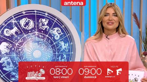 Super Neatza, 24 aprilie 2024. Horoscopul zilei cu Adina Moraru: Berbecii fac ordine în finanțe