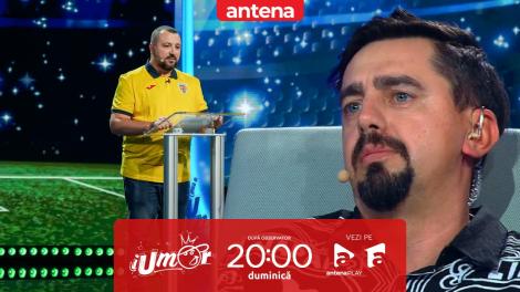 iUmor sezonul 16, 28 aprilie 2024. Vlad Panțuroiu a venit cu un roast microbist, iar jurații l-au privit sceptic