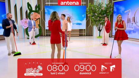 Neatza de Weekend, 05 mai 2024. Provocare amuzantă! Cine a câștigat jocul Învârte Mătura