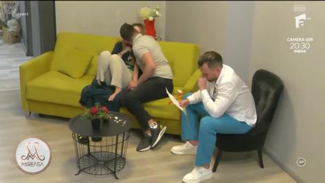 Mireasa sezonul 9, 2 mai 2024. Cristian nu știe dacă este potrivit ca Antonia să revină în casă! Ce i-a transmis iubita prin apel telefonic