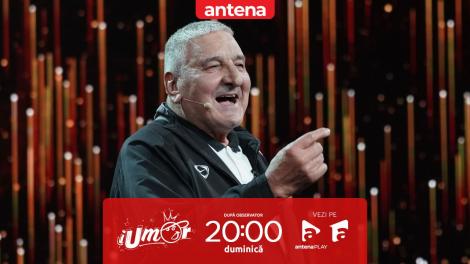iUmor sezonul 16, 5 mai 2024. Rică Răducanu, întâmplări amuzante din tinerețe: Am jucat pentru 100 de pui pe lună!