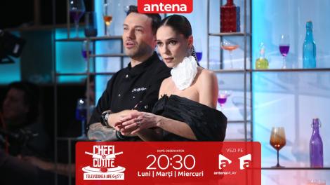 Chefi la cuțite | Sezonul 13, 7 mai 2024. Irina Fodor i-a bulversat pe toți cu anunțul făcut. Câte confruntări mai sunt și ce temă a anunțat