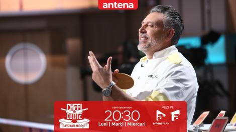 Chefi la cuțite | Sezonul 13, 7 mai 2024. Chef Alexandru Sautner a lovit cu o amuletă neașteptată. Cum a pus în încurcătură echipele adverse