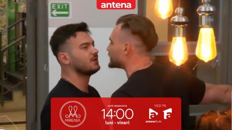 Mireasa sezonul 9, 16 mai 2024. Scandal de proporții între Valentin și Cristian! Cei doi concurenți au fost la un pas de bătaie!