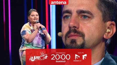 Finala iUmor sezonul 16, 26 mai 2024. Sașa Pânzaru a intonat o poezie care l-a emoționat pe Cosmin Natanticu până la lacrimi!