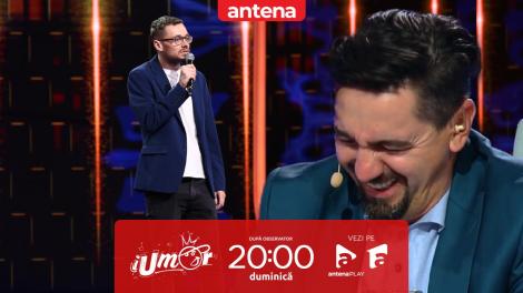 Finala iUmor sezonul 16, 26 mai 2024. Paul Szabo știe cum să se autoironizeze. Numărul său de stand-up despre problemele de vedere a stârnit admirația deplină