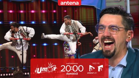 Finala iUmor sezonul 16, 26 mai 2024. Ansamblul Libelula, aplauze la scena deschisă după un show incendiar