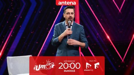 Finala iUmor sezonul 16, 26 mai 2024. Cosmin Natanticu a dat scaunul juriului pe scena de umor